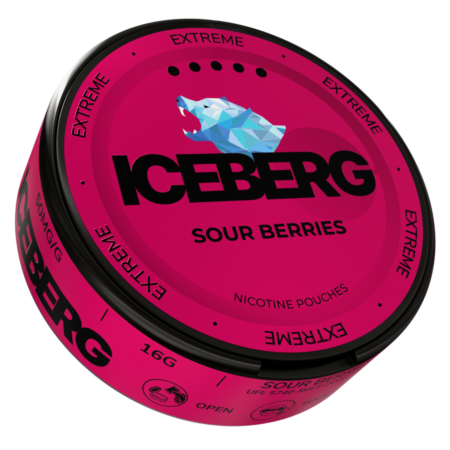 ICEBERG SOUR BERRIES 40MG
